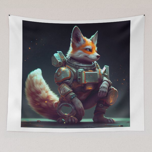 Item preview, Battle Fox designed and sold by Invisible Wizard.