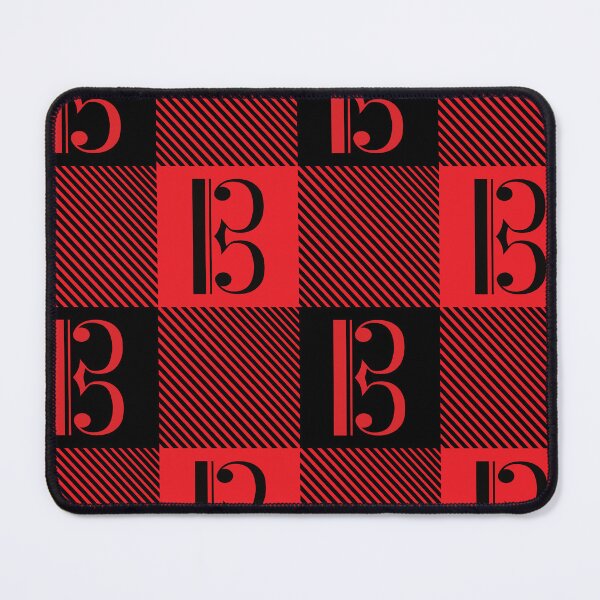 Item preview, Alto/tenor clef with tartan pattern designed and sold by piesdesignart.