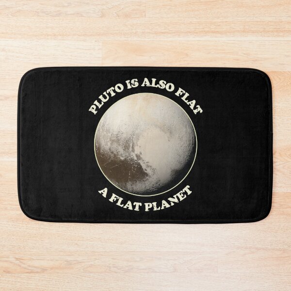 Item preview, Pluto is also flat, a flat Planet designed and sold by Cavemen.