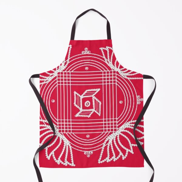 Item preview,  kolam/muggu/Padi kolam -Red tile designed and sold by ShreecreatE.