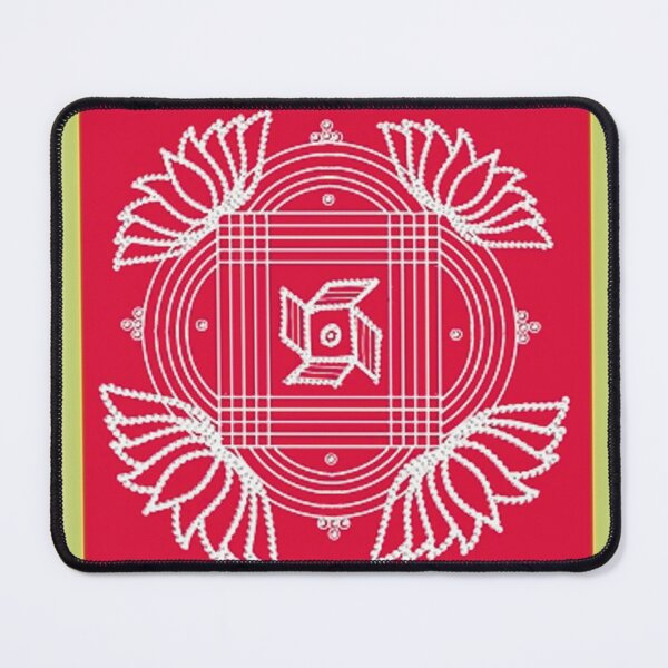 Item preview,  kolam/muggu/Padi kolam -Red tile designed and sold by ShreecreatE.