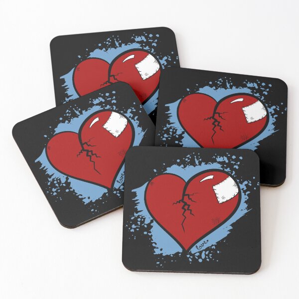 Item preview, Wounded Heart for Valentines Day designed and sold by BuBuchi.