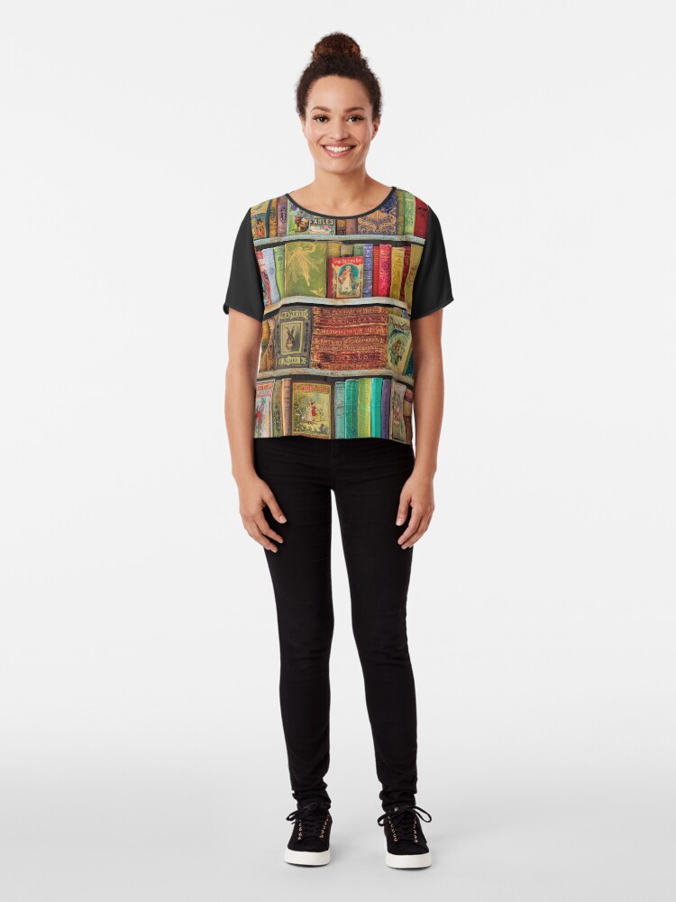 Alternate view of A Daydreamer's Book Shelf Chiffon Top