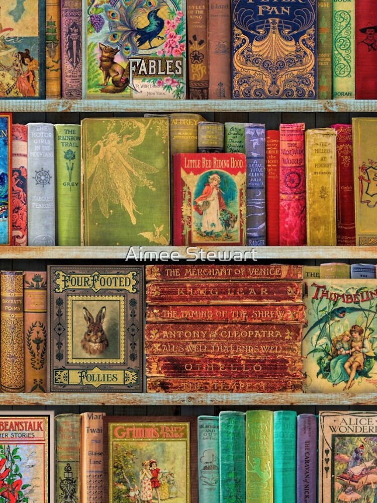 Disover A Daydreamer's Book Shelf Iphone Case