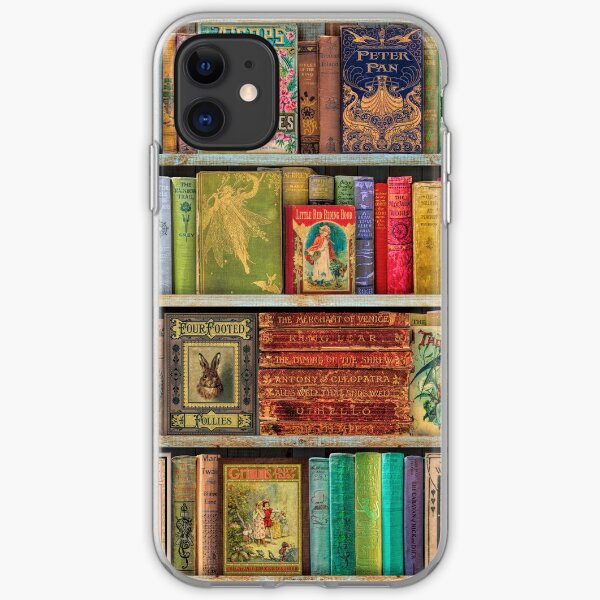A Daydreamer's Book Shelf iPhone Soft Case