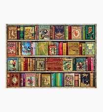 A Daydreamer's Book Shelf Photographic Print
