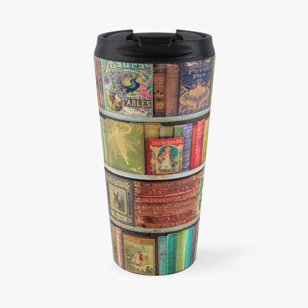 A Daydreamer's Book Shelf Travel Mug