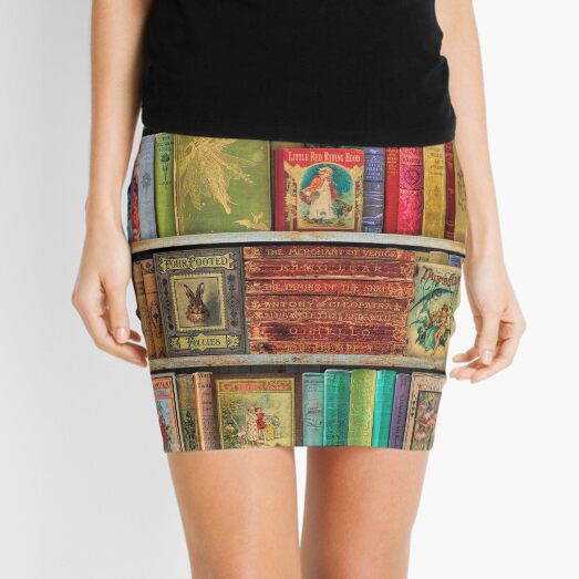 A Daydreamer's Book Shelf Mini Skirt