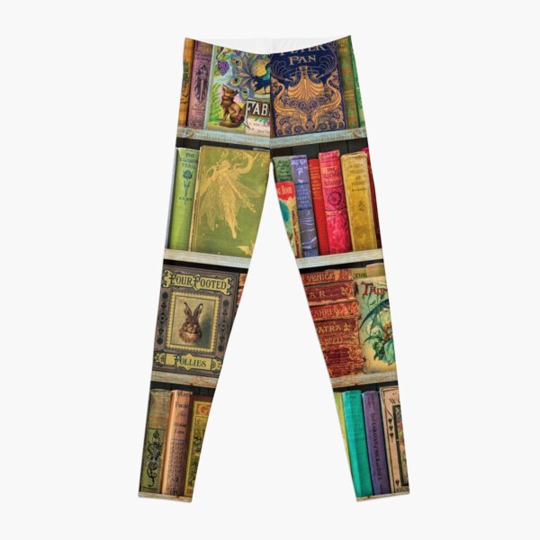 A Daydreamer's Book Shelf Leggings