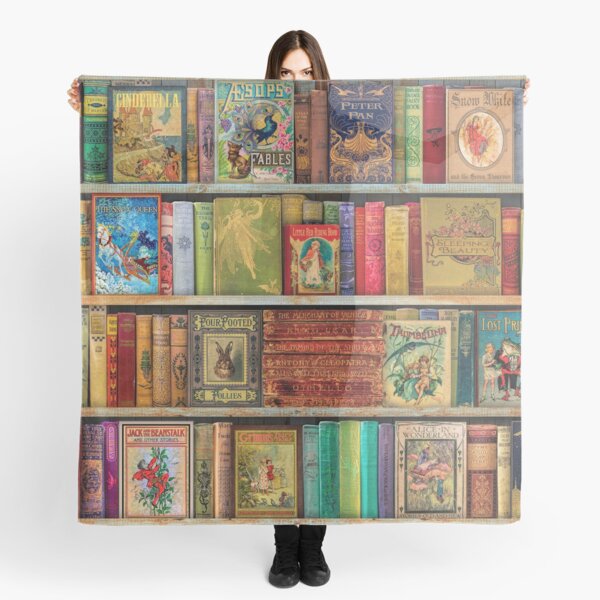 A Daydreamer's Book Shelf Scarf