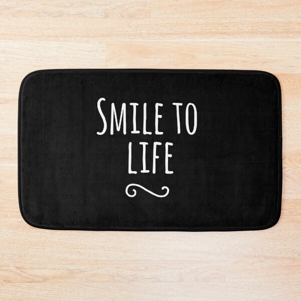 Item preview, Smile To Life - Positivity Quote designed and sold by EnzoVectorism.
