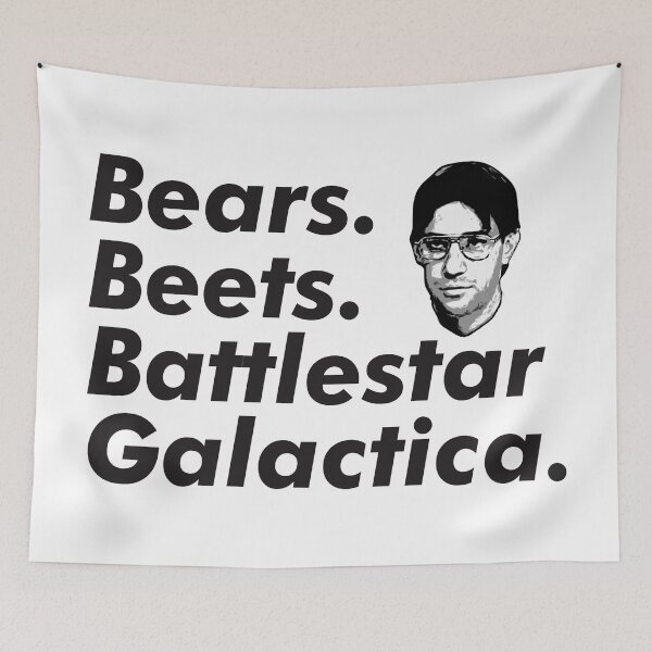 Item preview, Bears, Beets, Battlestar Galactica designed and sold by aidanparson.