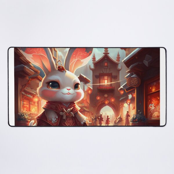 Aperçu de l'œuvre Lapin Dragon  créée et vendue par Olivier Dean.