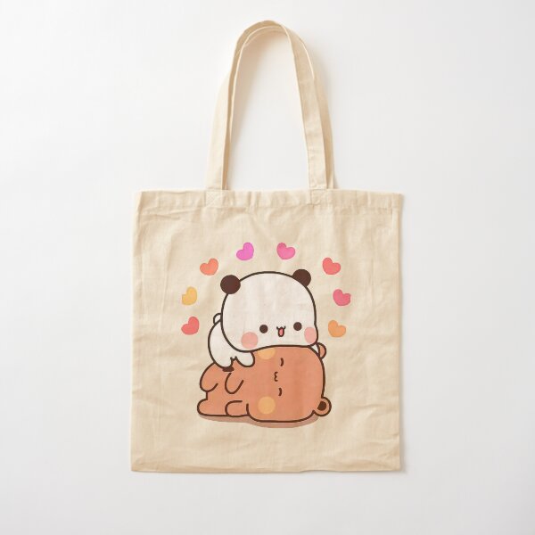 Happy birthday PANDA BEAR bubu and dudu love trend Tote Bag