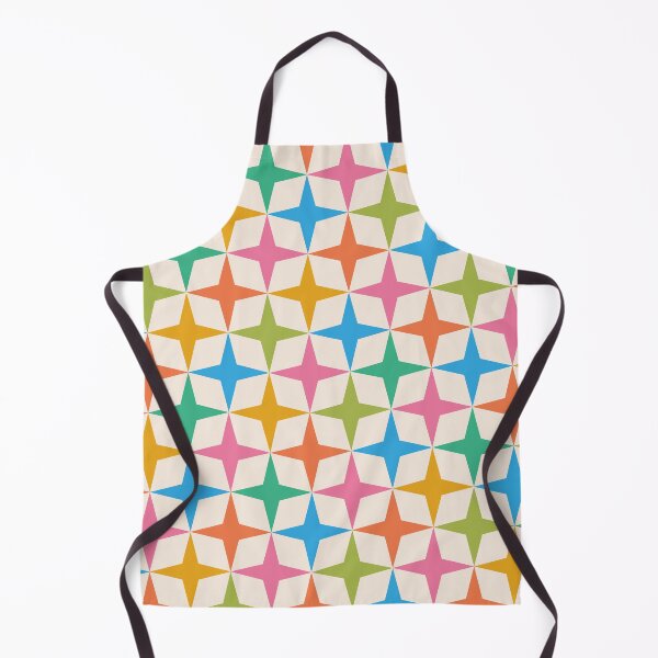 Item preview, Colorful Atomic Retro Starbursts Pattern designed and sold by Yasminepatterns .