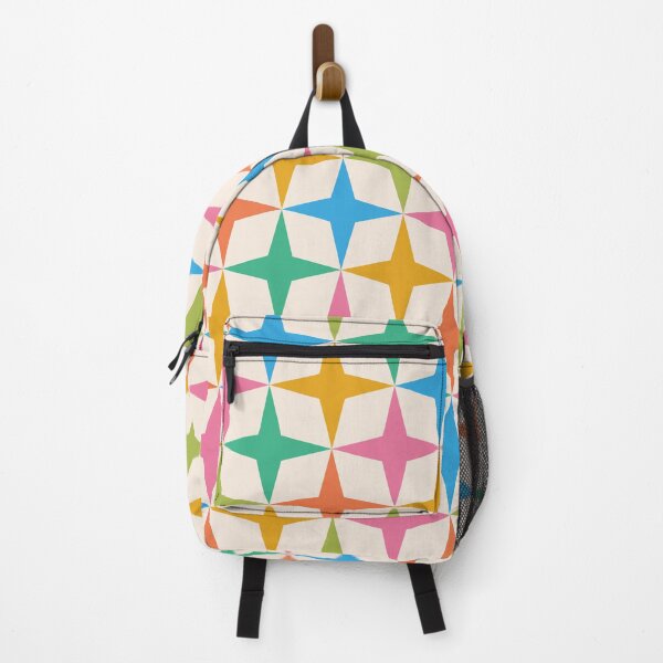 Item preview, Colorful Atomic Retro Starbursts Pattern designed and sold by Yasminepatterns .