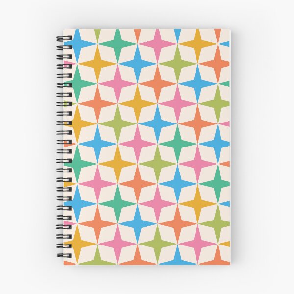 Item preview, Colorful Atomic Retro Starbursts Pattern  designed and sold by Yasminepatterns .