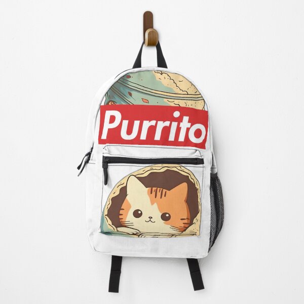 Item preview, Purrito the cute cat in a burrito cartoon art designed and sold by Christolamber.