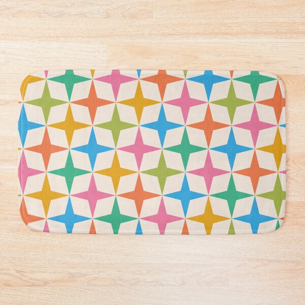 Item preview, Colorful Atomic Retro Starbursts Pattern  designed and sold by Yasminepatterns .