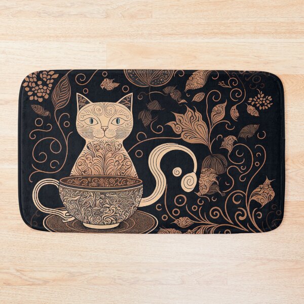 Item preview, Coffee and Light Colored Cat Design  designed and sold by Juliascutecornr.