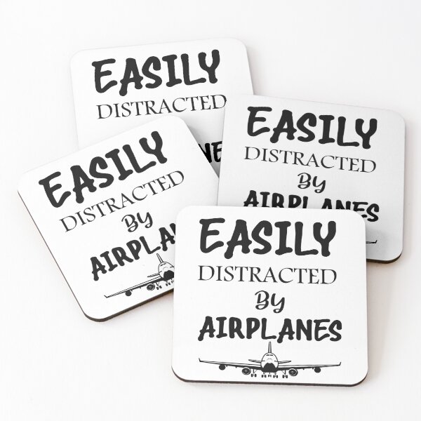 Item preview, Easily Distracted By Airplanes designed and sold by minstore.