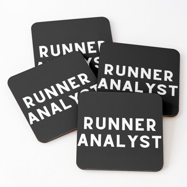 Item preview, Runner Analyst designed and sold by Runner's High.