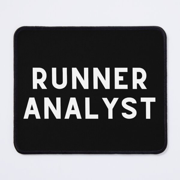 Item preview, Runner Analyst designed and sold by Runner's High.