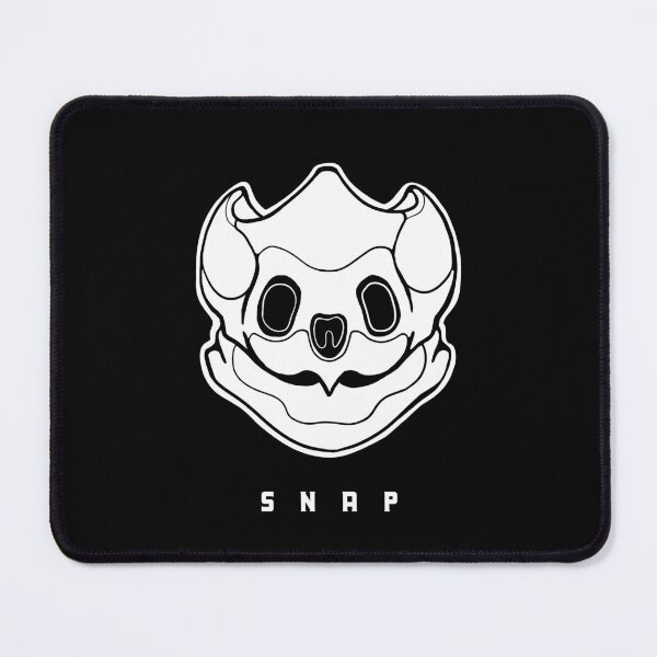 Item preview, Common snapping turtle skull. Design for reptile lovers in white designed and sold by martodesign.