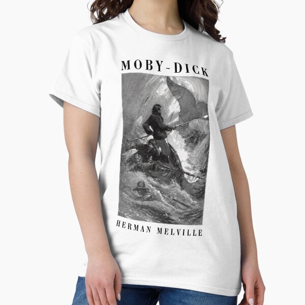 Vista previa del artículo con la obra «Moby Dick de Herman Melville», diseñado y vendido por CastlesClassics.