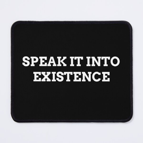 Item preview, Speak it Into Existence (Manifestation Desing) designed and sold by BRAZILCOOLSHIRT.