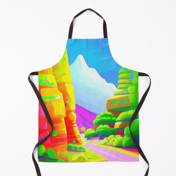 Item preview, Colorful surreal landscapes scenery with vibrant colors 41 designed and sold by vishalraifx.