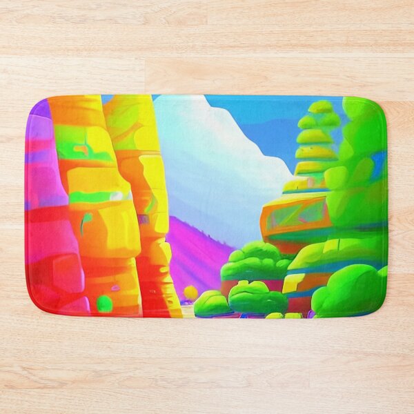 Item preview, Colorful surreal landscapes scenery with vibrant colors 41 designed and sold by vishalraifx.