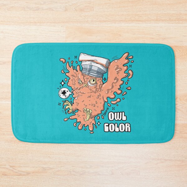 Item preview, Owl oil color pun designed and sold by SPIRIMAL.
