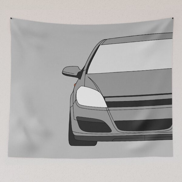 Item preview, Opel Vauxhal Holden Astra H 2004-2007 grey color designed and sold by EdimDesign.
