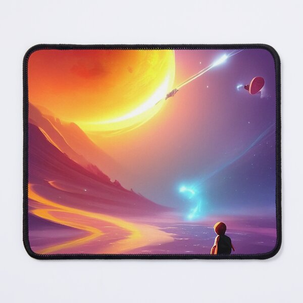 Item preview, Colorful surreal landscapes scenery with vibrant colors 42 designed and sold by vishalraifx.