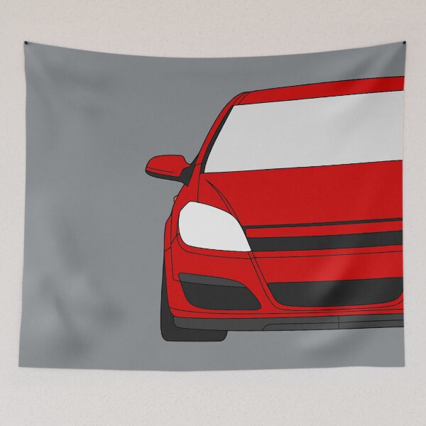 Item preview, Opel Vauxhal Holden Astra H 2004-2007 red color designed and sold by EdimDesign.