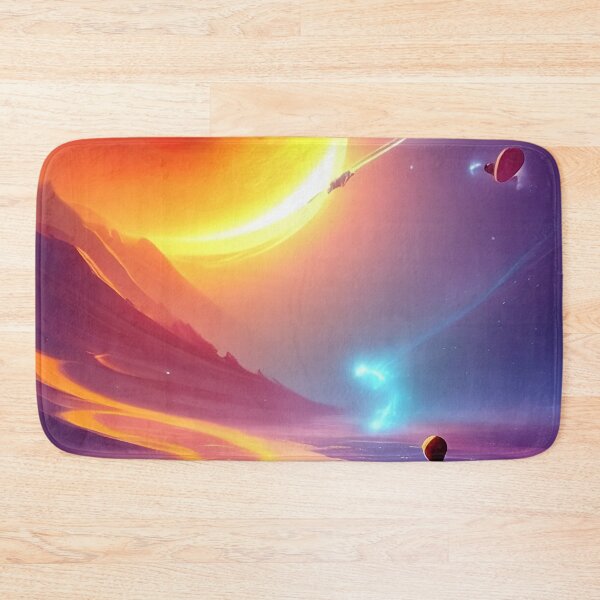 Item preview, Colorful surreal landscapes scenery with vibrant colors 42 designed and sold by vishalraifx.