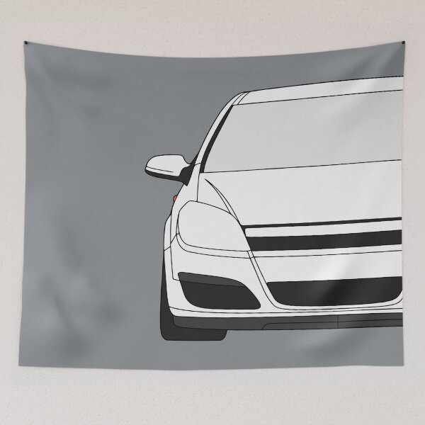 Item preview, Opel Vauxhal Holden Astra H 2004-2007 white color designed and sold by EdimDesign.