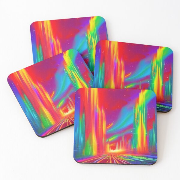 Item preview, Colorful surreal landscapes scenery with vibrant colors 43 designed and sold by vishalraifx.