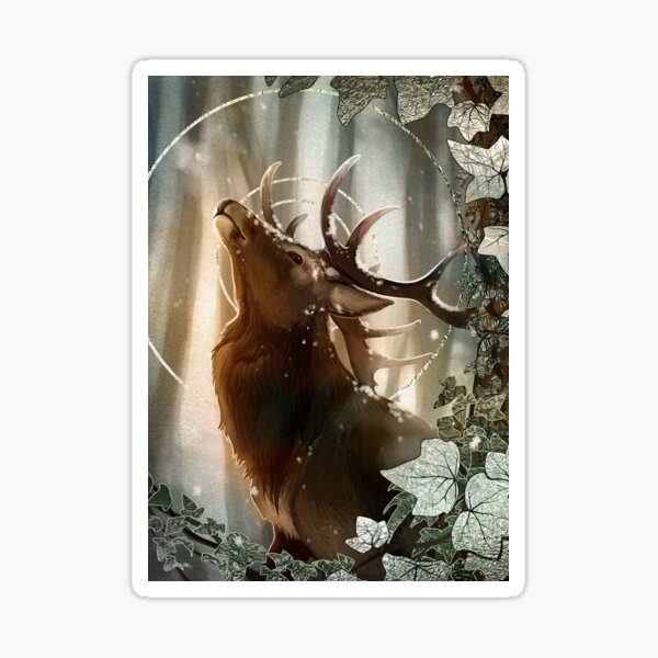 Deercember Sticker