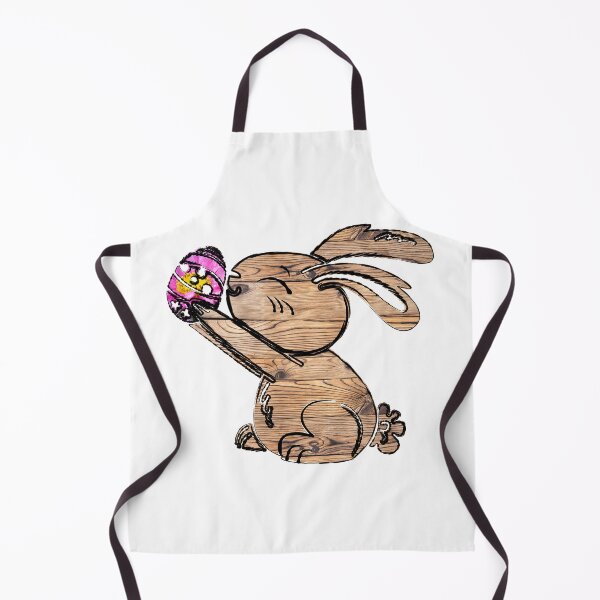 Artikelvorschau, lustiger Osterhase mit Ei niedliches Holzdesign entworfen und verkauft von Kalli-design.