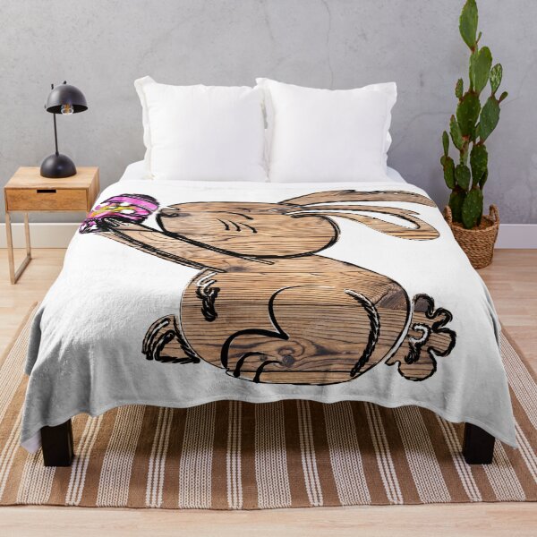 Artikelvorschau, lustiger Osterhase mit Ei niedliches Holzdesign entworfen und verkauft von Kalli-design.