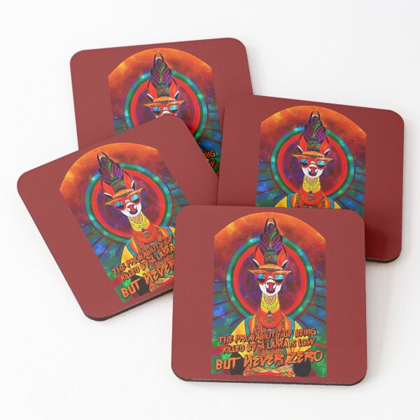Item preview, The probability of being killed by a lama (#01) designed and sold by SolidEarthArt.