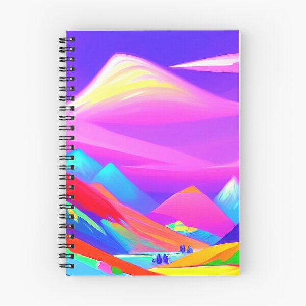 Item preview, Colorful surreal landscapes scenery with vibrant colors 44 designed and sold by vishalraifx.