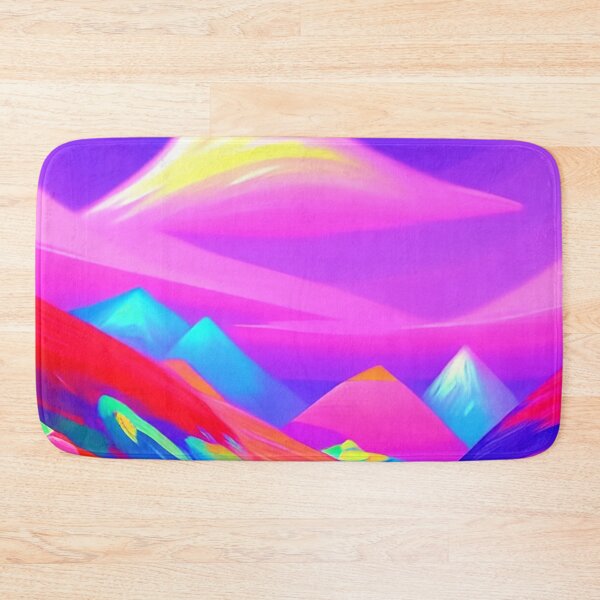 Item preview, Colorful surreal landscapes scenery with vibrant colors 44 designed and sold by vishalraifx.