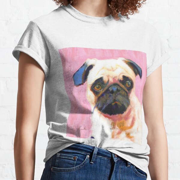Pink Pug Classic T-Shirt