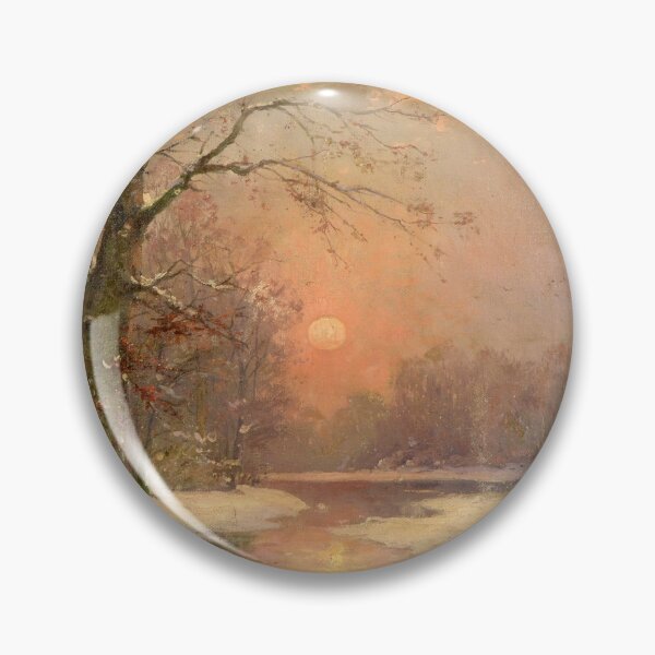 Item preview, Winter scenery - Sunset in a winter landscape by Adolf Kaufmann designed and sold by AR-shop.