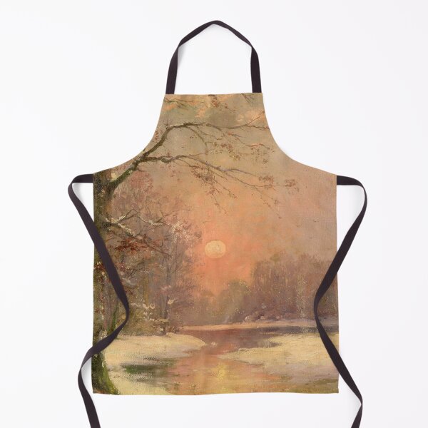 Item preview, Winter scenery - Sunset in a winter landscape by Adolf Kaufmann designed and sold by AR-shop.
