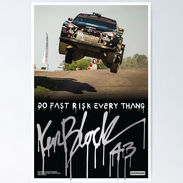 1965 Mustang In The Streets Rip Ken Block Poster Gift - Trends Bedding