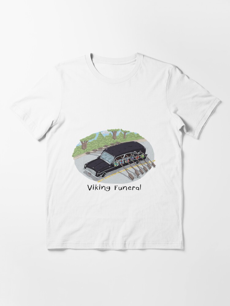 Viking Funeral Essential T-Shirt for Sale by wanderingmelon